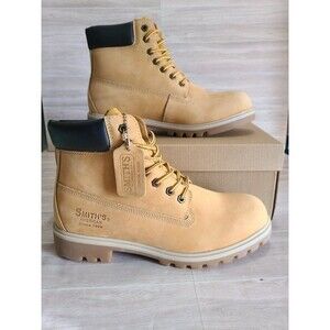 Smith’s Workwear Wheat Boots – Men’s 11M, 6" Classic Work Boot, Rugged Sole